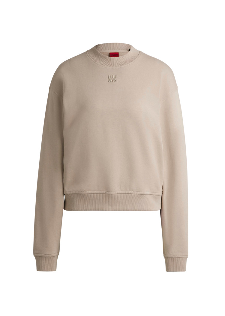 Толстовка Relaxed Fit для женщин (482151), цвет Бежевый - №1