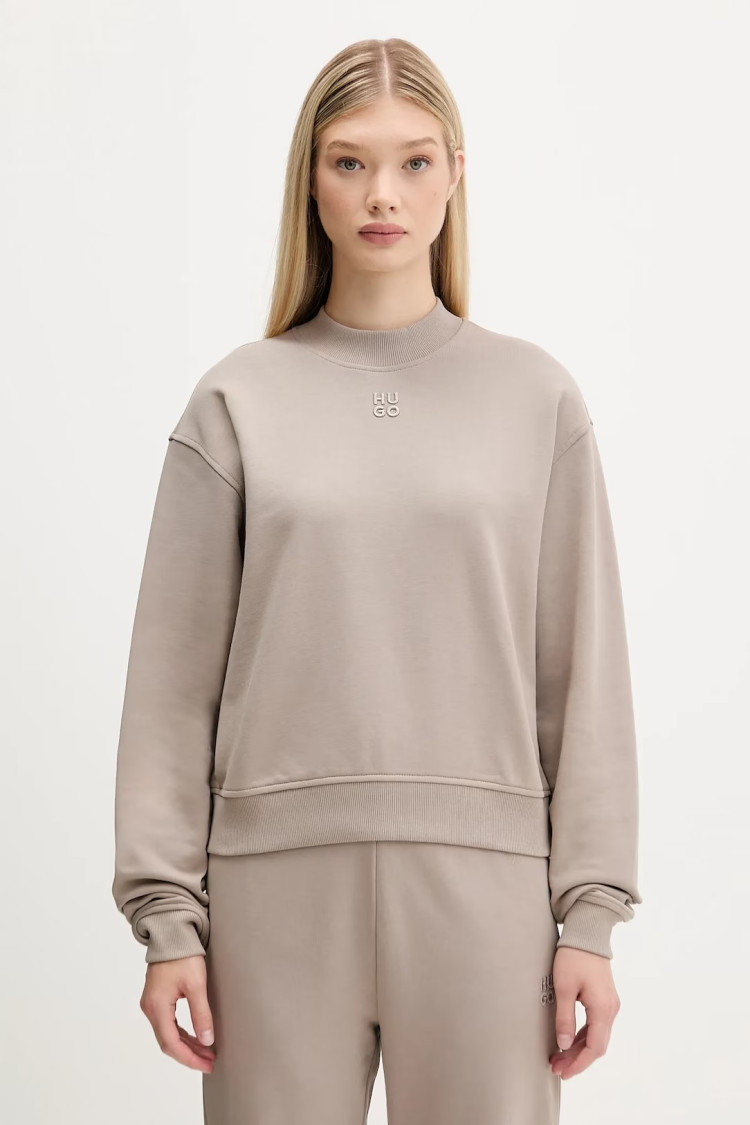 Толстовка Relaxed Fit для жінок (482151), колір Бежевий - №2