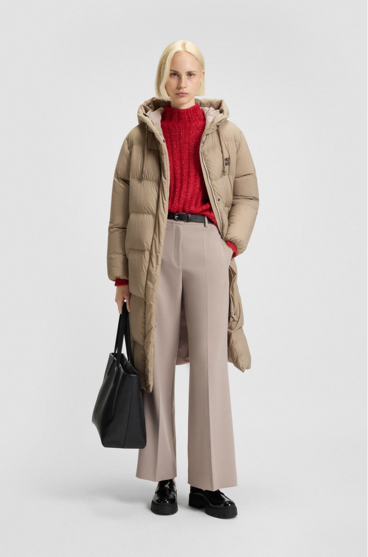 Пуховик Regular Fit для женщин (482153), цвет Бежевый - №2