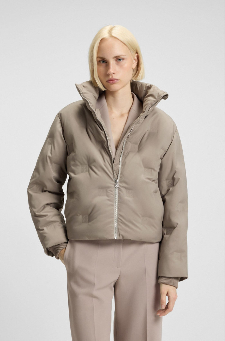 Куртка Regular Fit для жінок (482156), колір Бежевий - №2