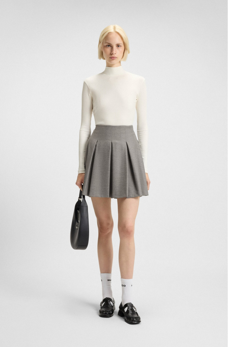 Юбка мини Regular Fit (482157), цвет Серый - №2