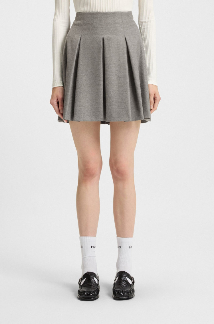 Юбка мини Regular Fit (482157), цвет Серый - №3
