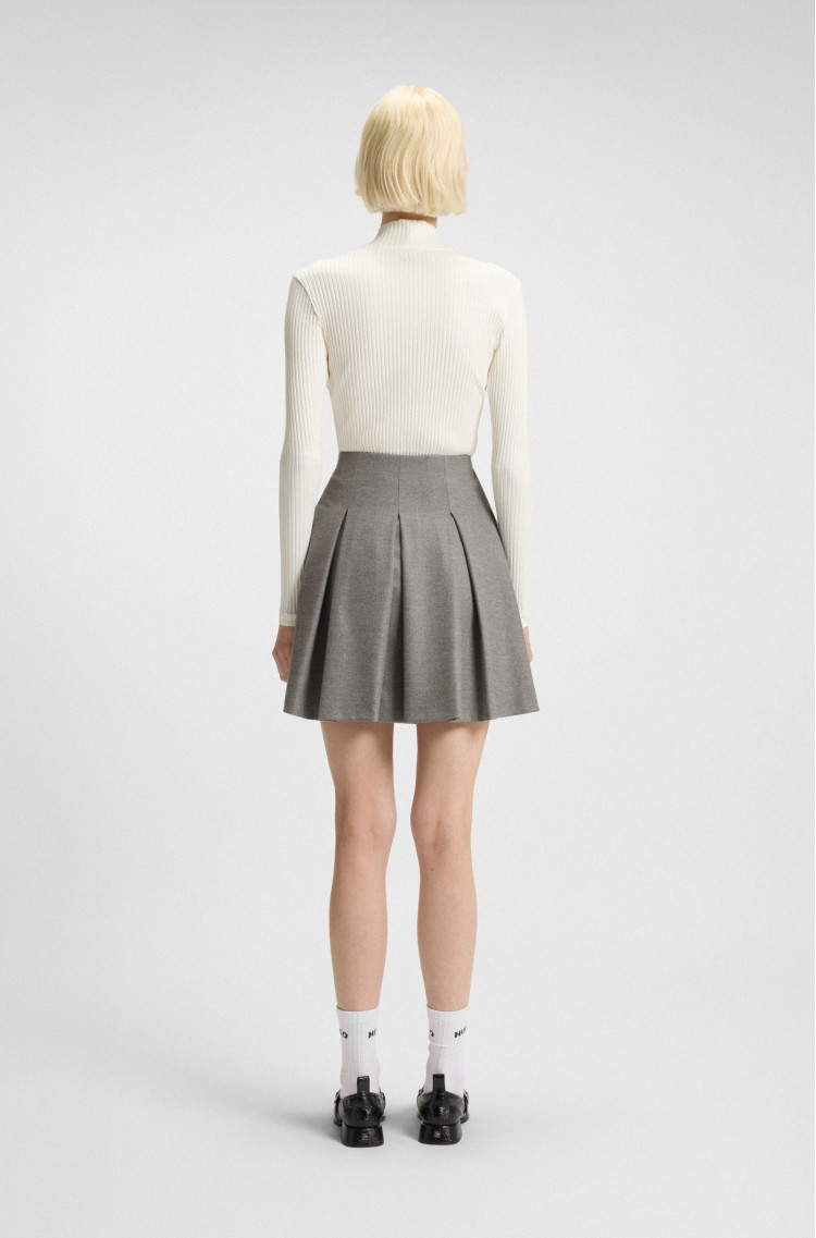 Юбка мини Regular Fit (482157), цвет Серый - №4