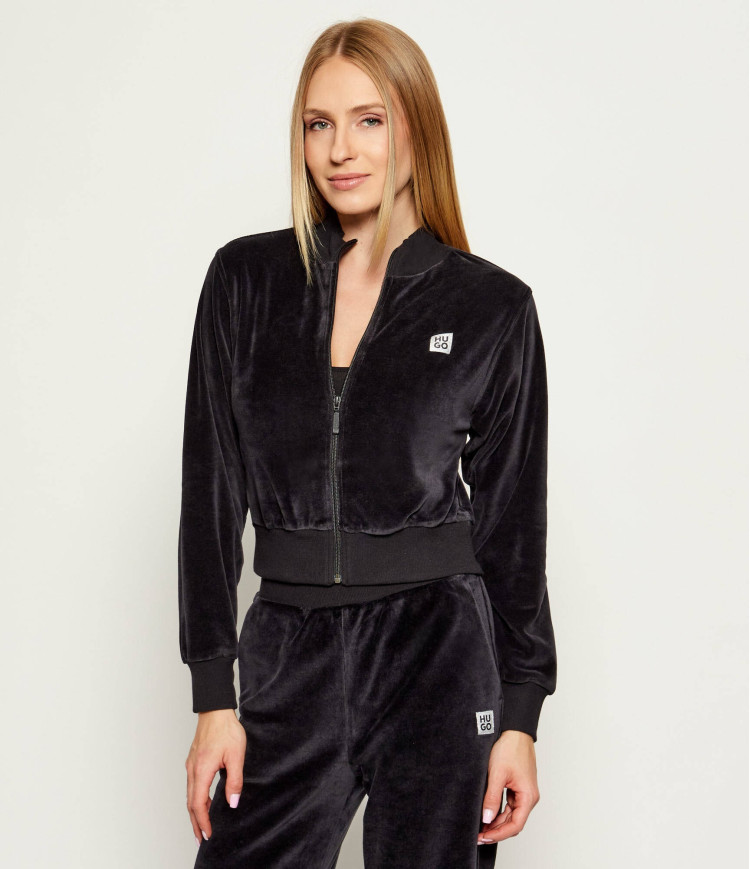Спортивна кофта Slim Fit для жінок (482193), колір Чорний - №2