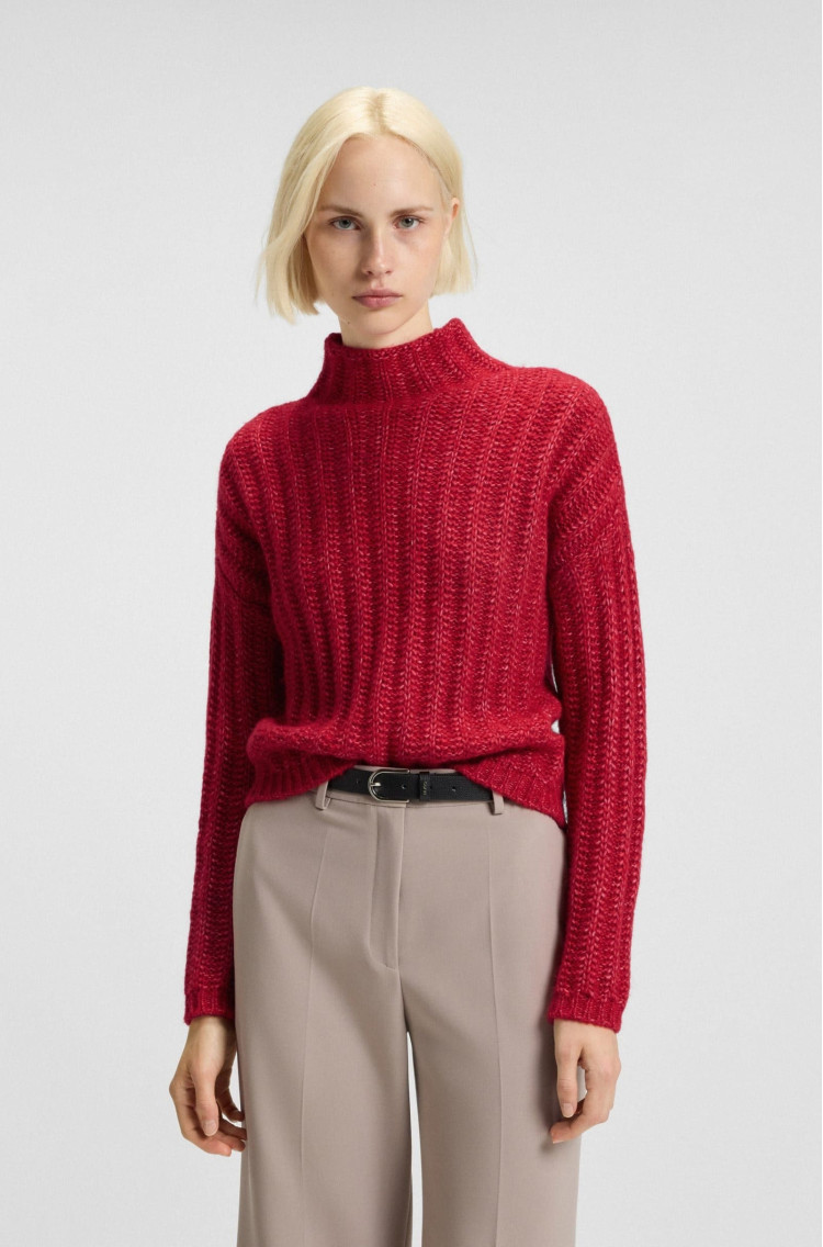 Свитер Regular Fit для женщин (482198), цвет Красный - №2