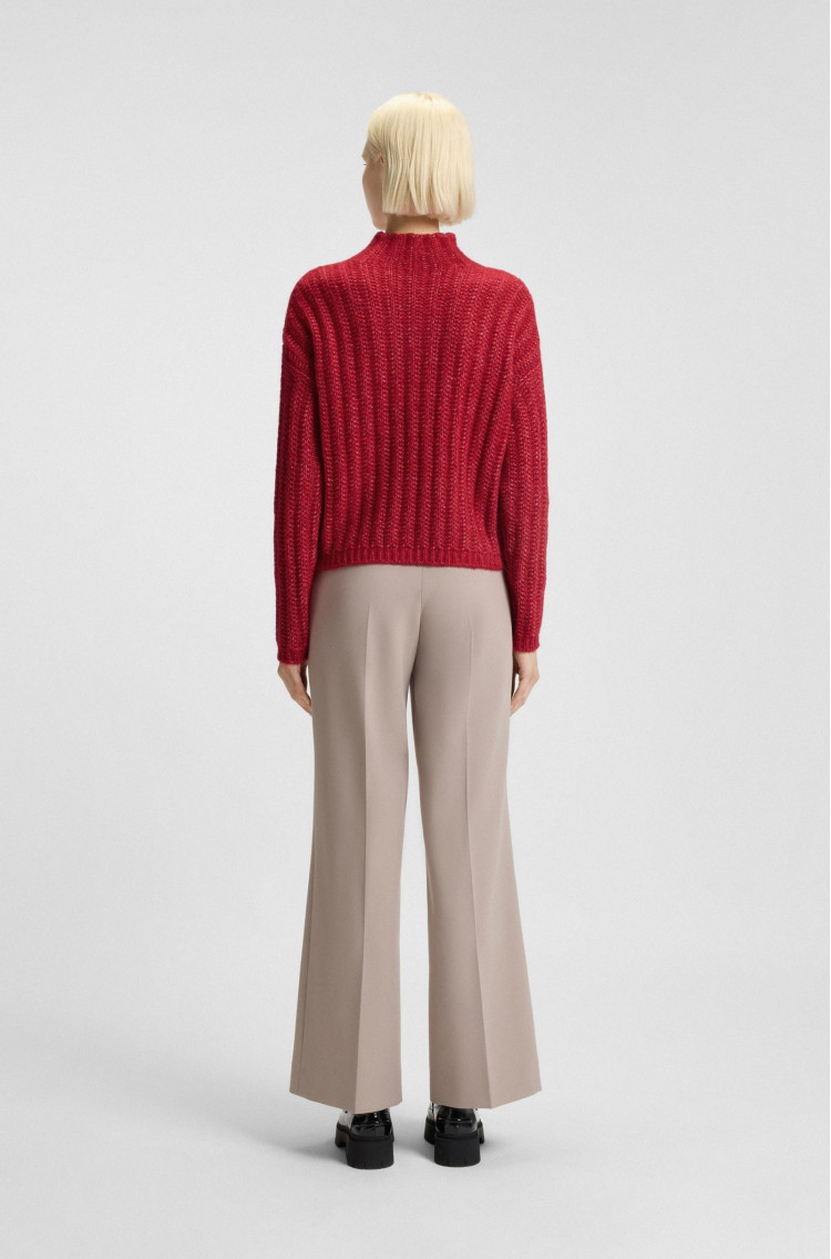 Свитер Regular Fit для женщин (482198), цвет Красный - №4