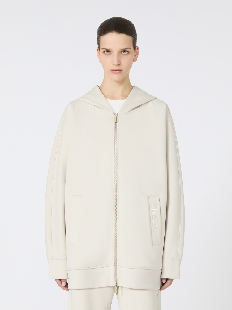 Спортивная кофта Relaxed Fit для женщин (482419), цвет Молочный - №2