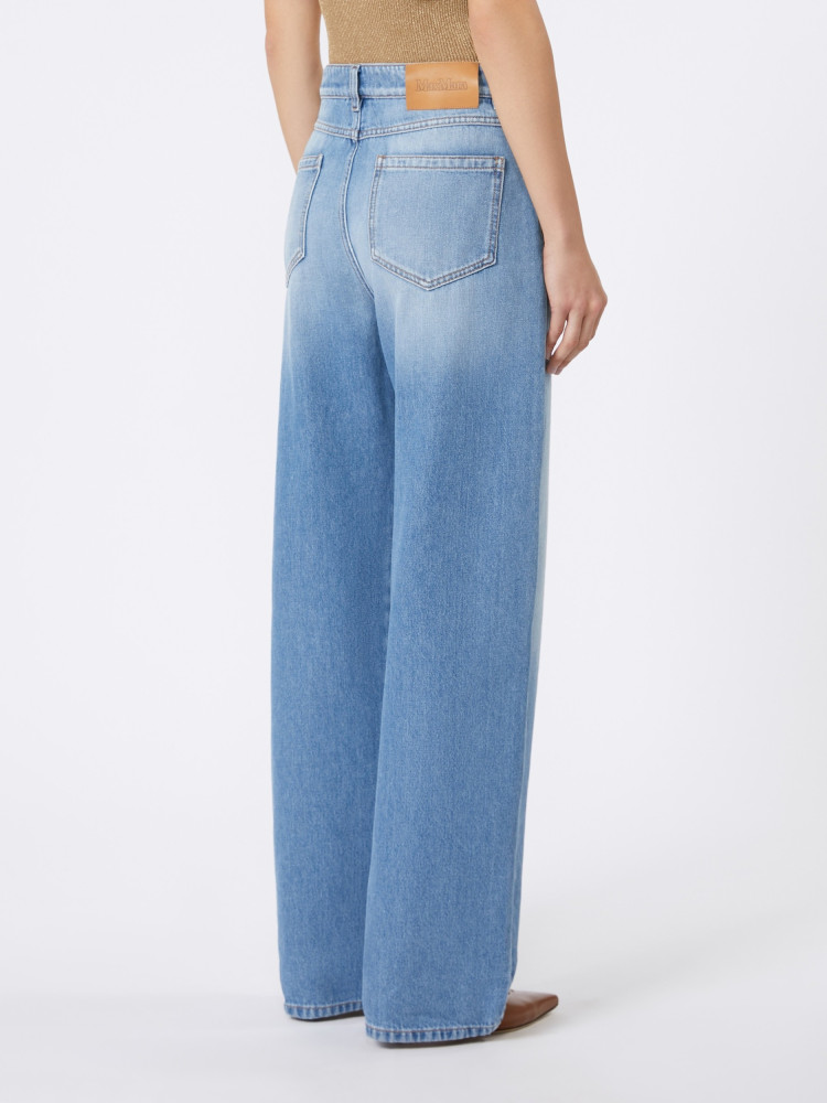 Джинсы Relaxed Relaxed Fit Высокая для женщин (482430), цвет Синий - №4