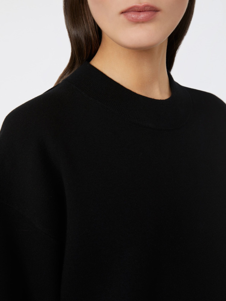 Футболка трикотажная Regular Fit для женщин (482435), цвет Черный - №5
