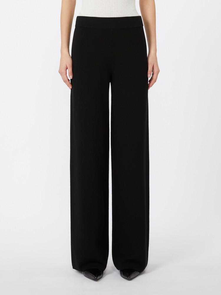 Брюки джерси Regular Fit для женщин (482436), цвет Черный - №2