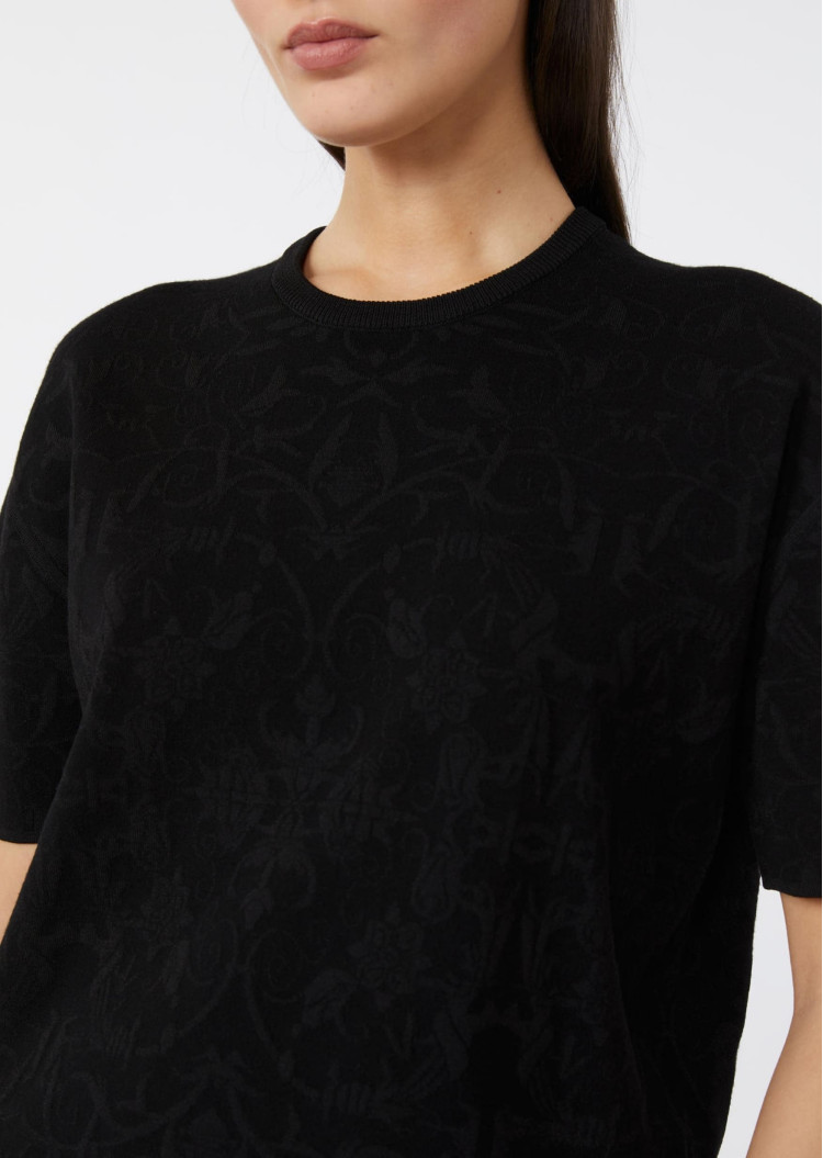 Футболка Regular Fit для жінок (482437), колір Чорний - №4