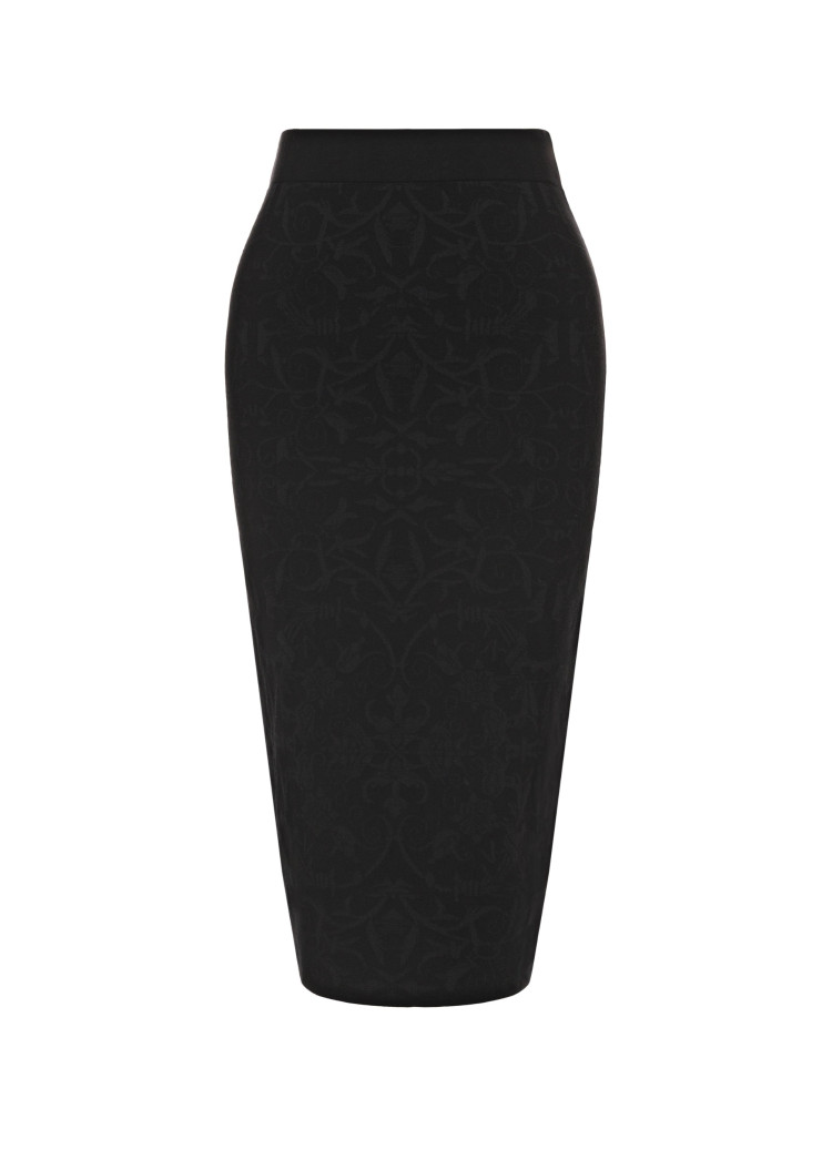 Юбка миди Regular Fit для женщин (482438), цвет Черный - №1
