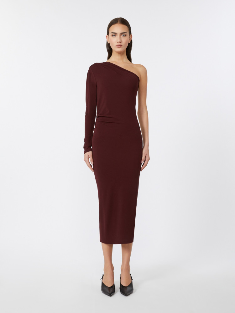 Сукні максі Extra Slim Fit для жінок (482441), колір Бордовий - №4