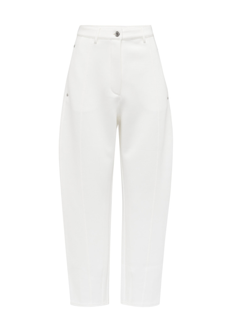 Брюки джерсі Regular Fit для жінок (482448), колір Білий - №1