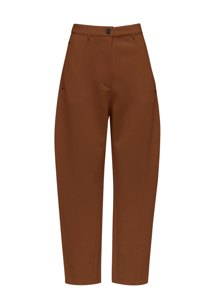 Брюки джерси Regular Fit для женщин (482449), цвет Коричневый - №1