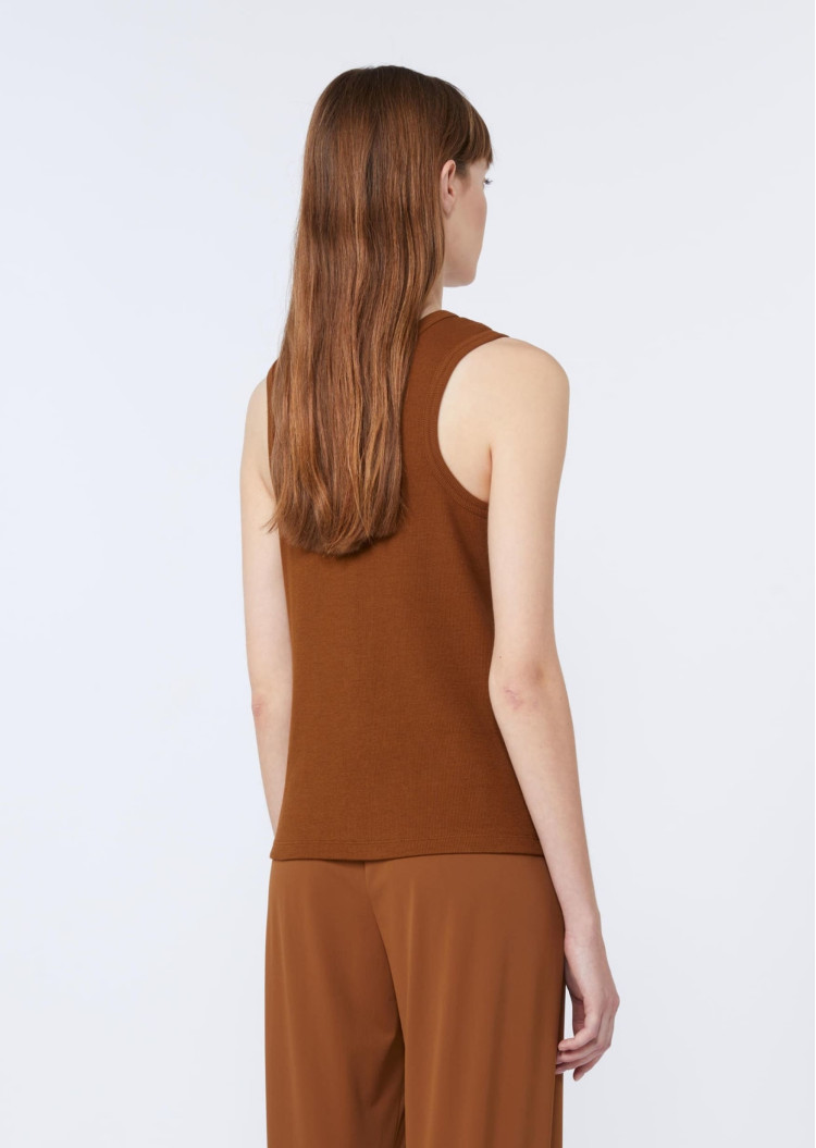 Майка Slim Fit для жінок (482451), колір Коричневий - №3