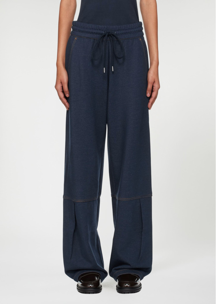 Брюки джерси Regular Fit для женщин (482453), цвет Синий - №1