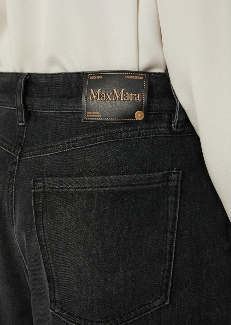 Джинси Relaxed Regular Fit для жінок (482464), колір Чорний - №4