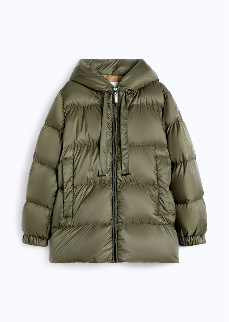 Пуховик Regular Fit для женщин (482477), цвет Зеленый - №1
