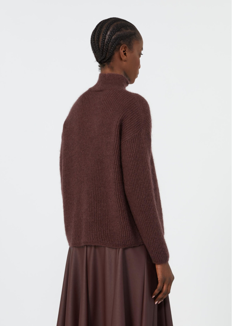 Свитер Regular Fit для женщин (482486), цвет Бордовый - №3