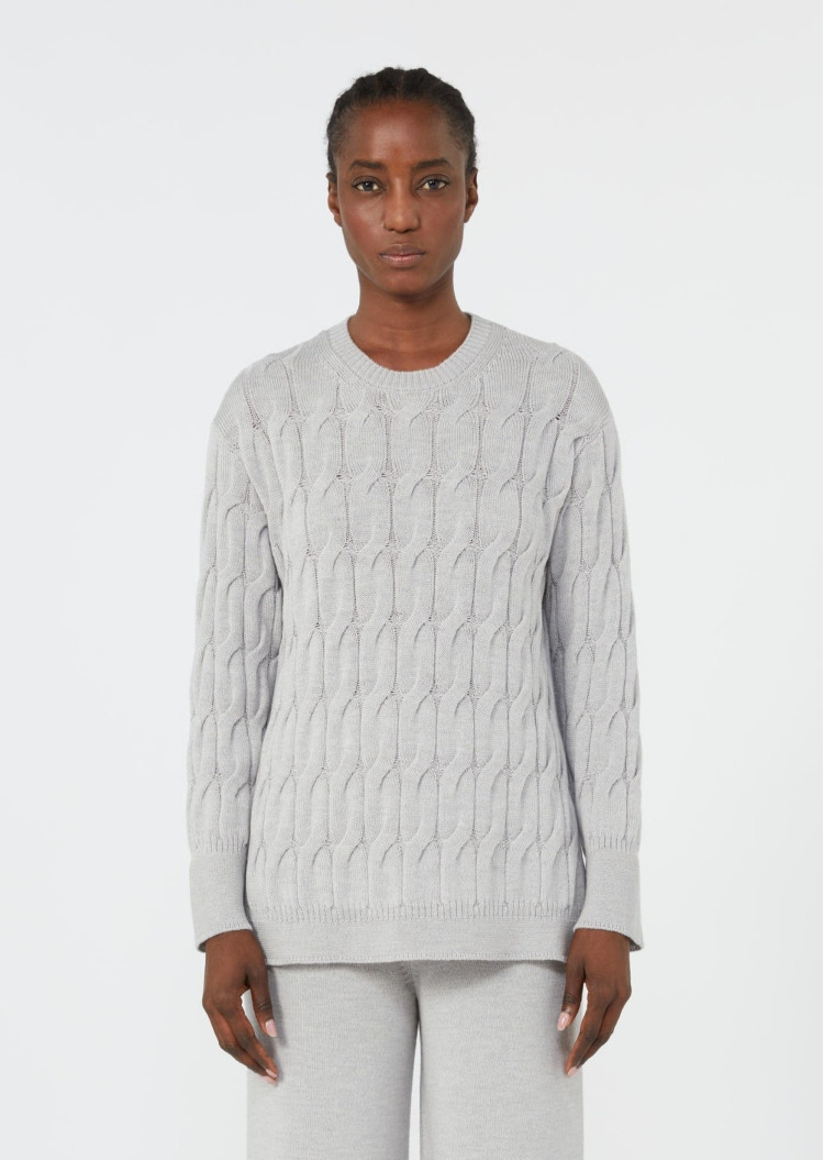 Джемпер Slim Fit для женщин (482488), цвет Серый - №2