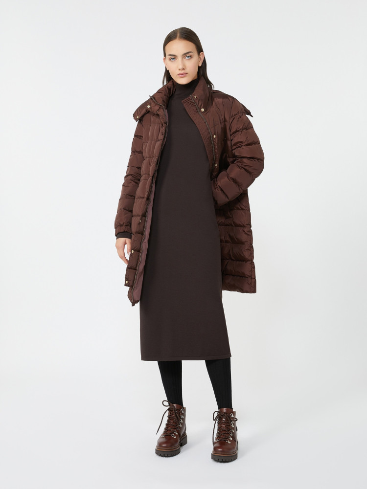 Платья миди Slim Fit для женщин (482510), цвет Коричневый - №4