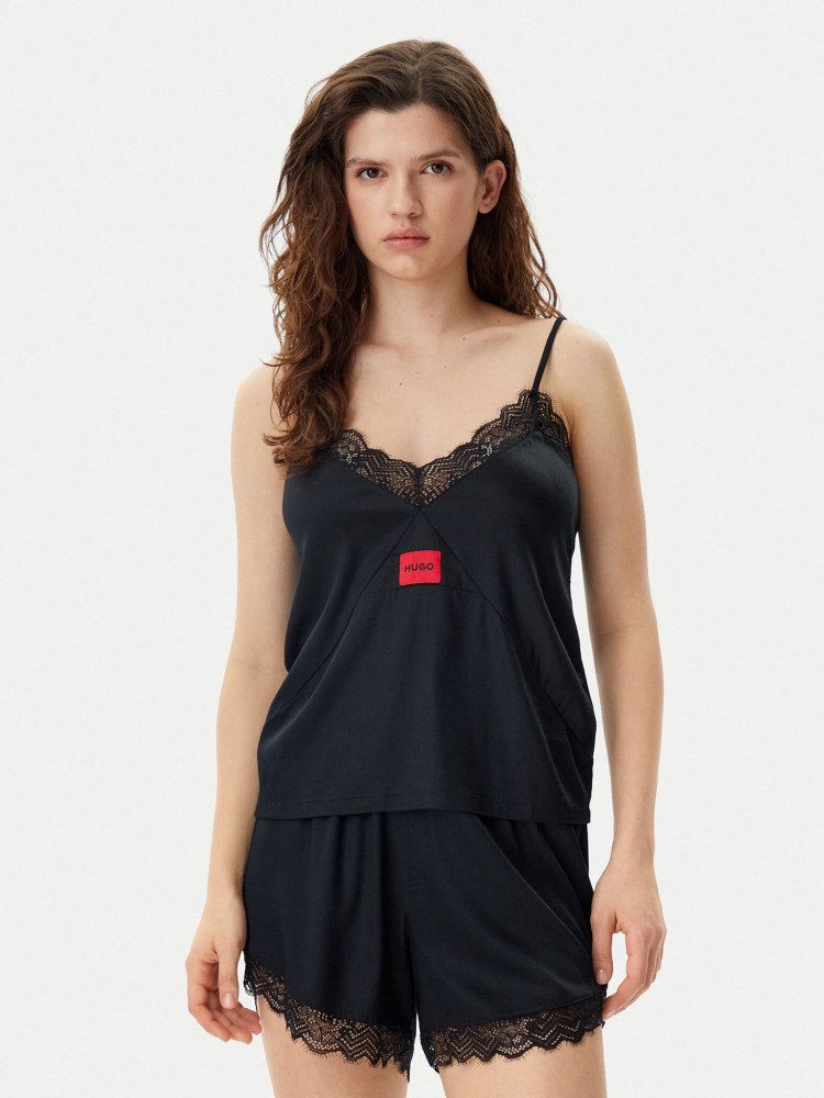 Майка Regular fit для женщин (483334), цвет Черный - №2