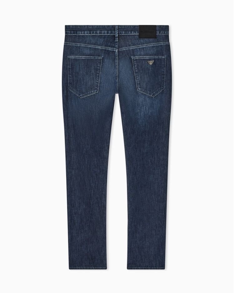 Джинсы Slim Slim Fit Низкая для мужчин (484428), цвет Синий - №2