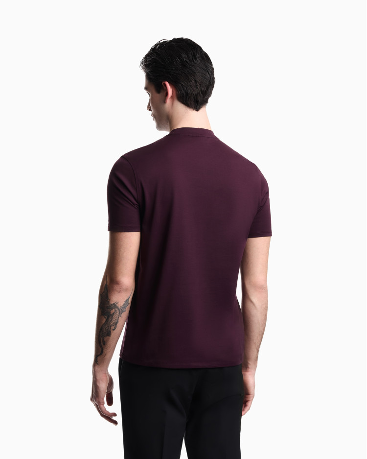 Футболка Regular Fit для мужчин (484448), цвет Бордовый - №4