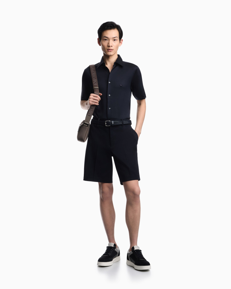 Шорти Regular Fit для чоловіків (484471), колір Синій - №3