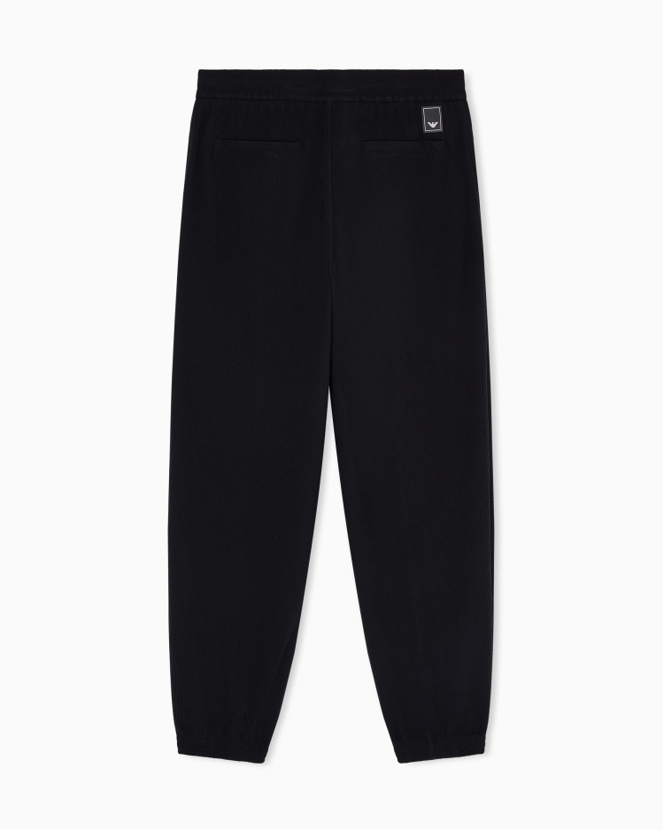 Брюки джерсі Regular Fit Висока — фото 3