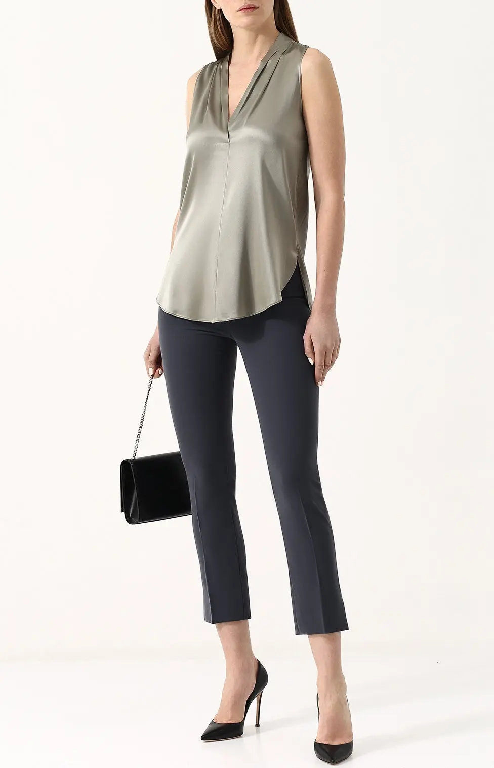 Брюки повсякденні Slim Fit Низька для жінок (446652), колір Синій - №2