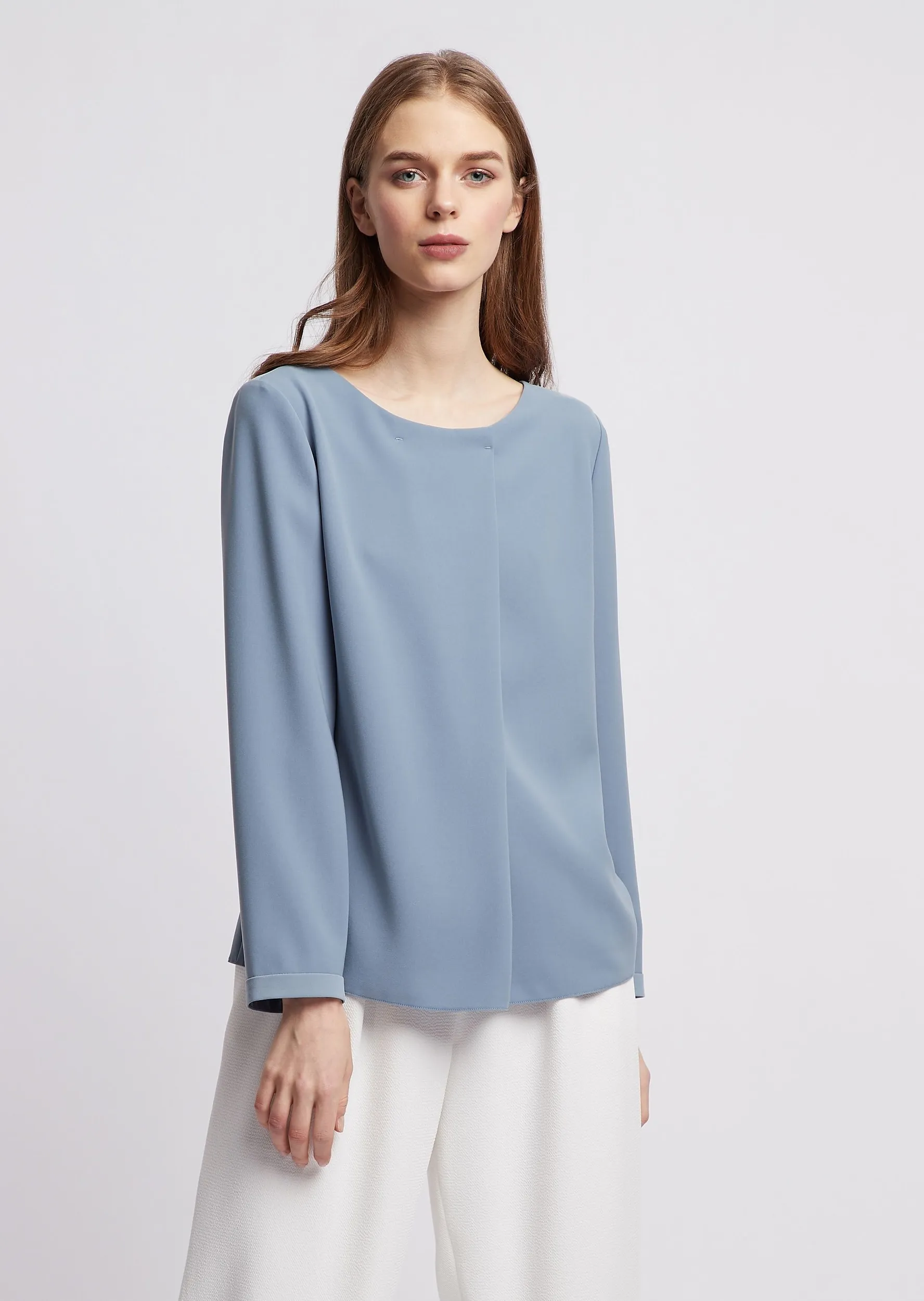 Блуза с длинным рукавом Regular Fit