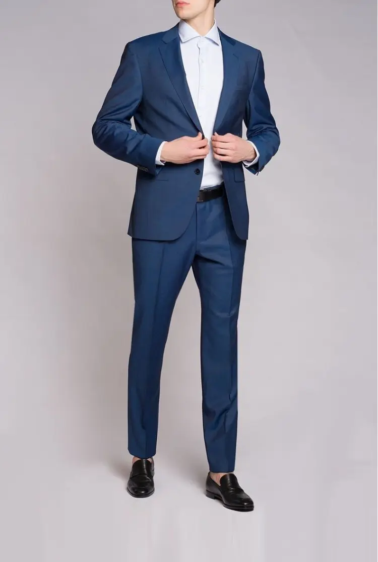 Костюм Regular Fit для чоловіків (455183), колір Синій - №2