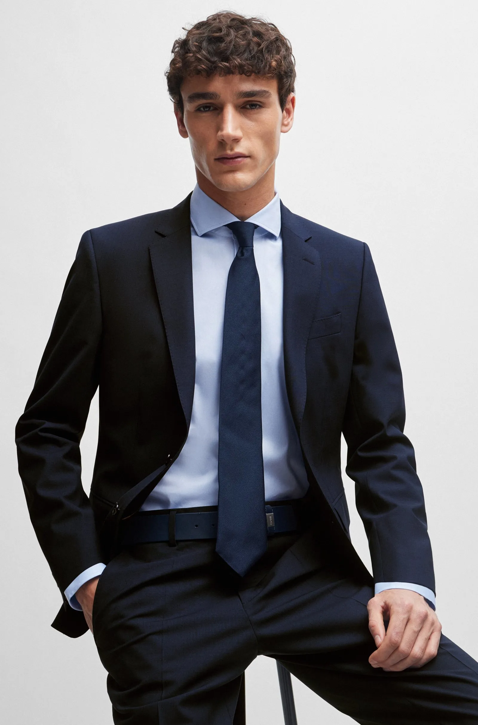 Костюм Regular Fit для мужчин (455184), цвет Синий - №9