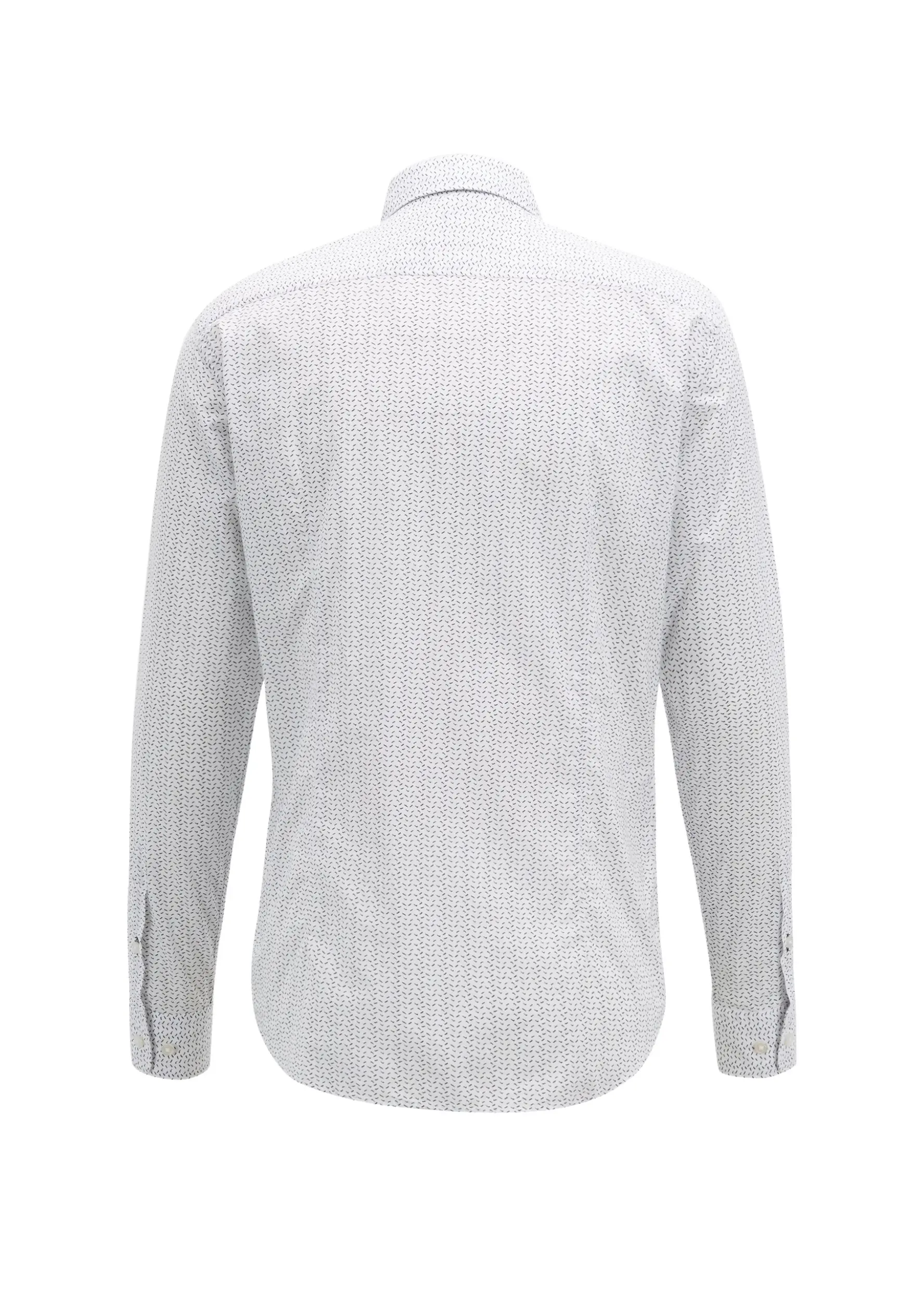 Сорочка деловая Slim Fit для мужчин (455242), цвет Белый - №4