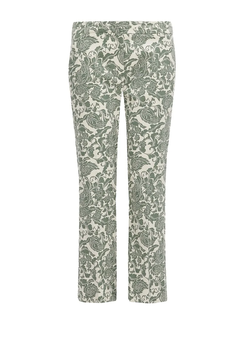 Брюки повседневные Slim Fit Низкая для женщин (460970), цвет Белый - №1