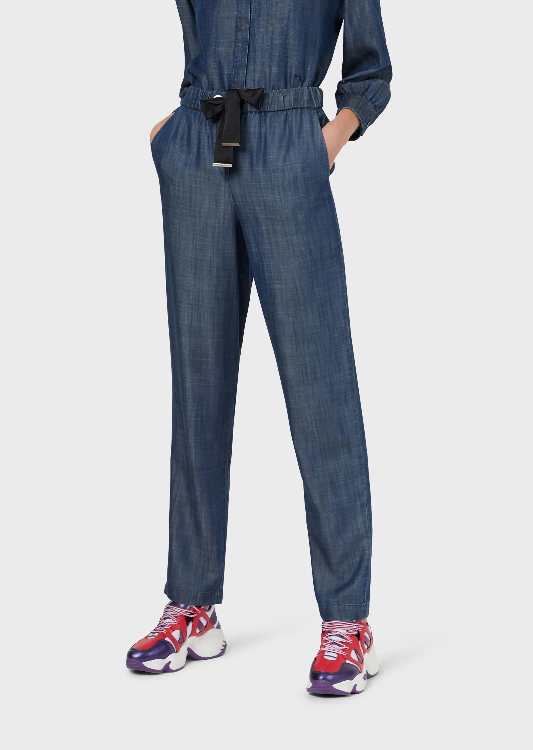 Брюки повсякденні Regular Fit для жінок (462713), колір Синій - №3