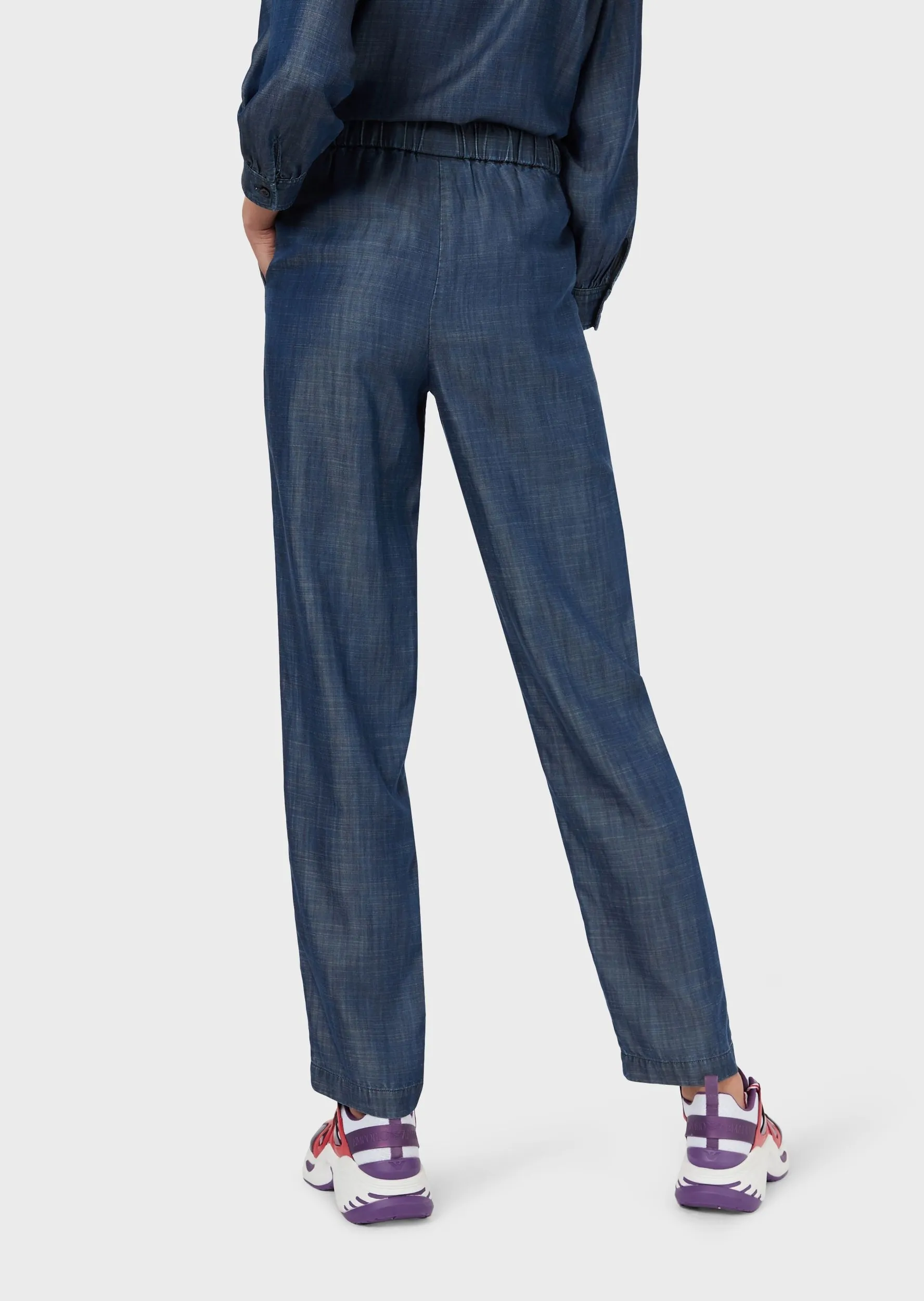 Брюки повсякденні Regular Fit для жінок (462713), колір Синій - №4