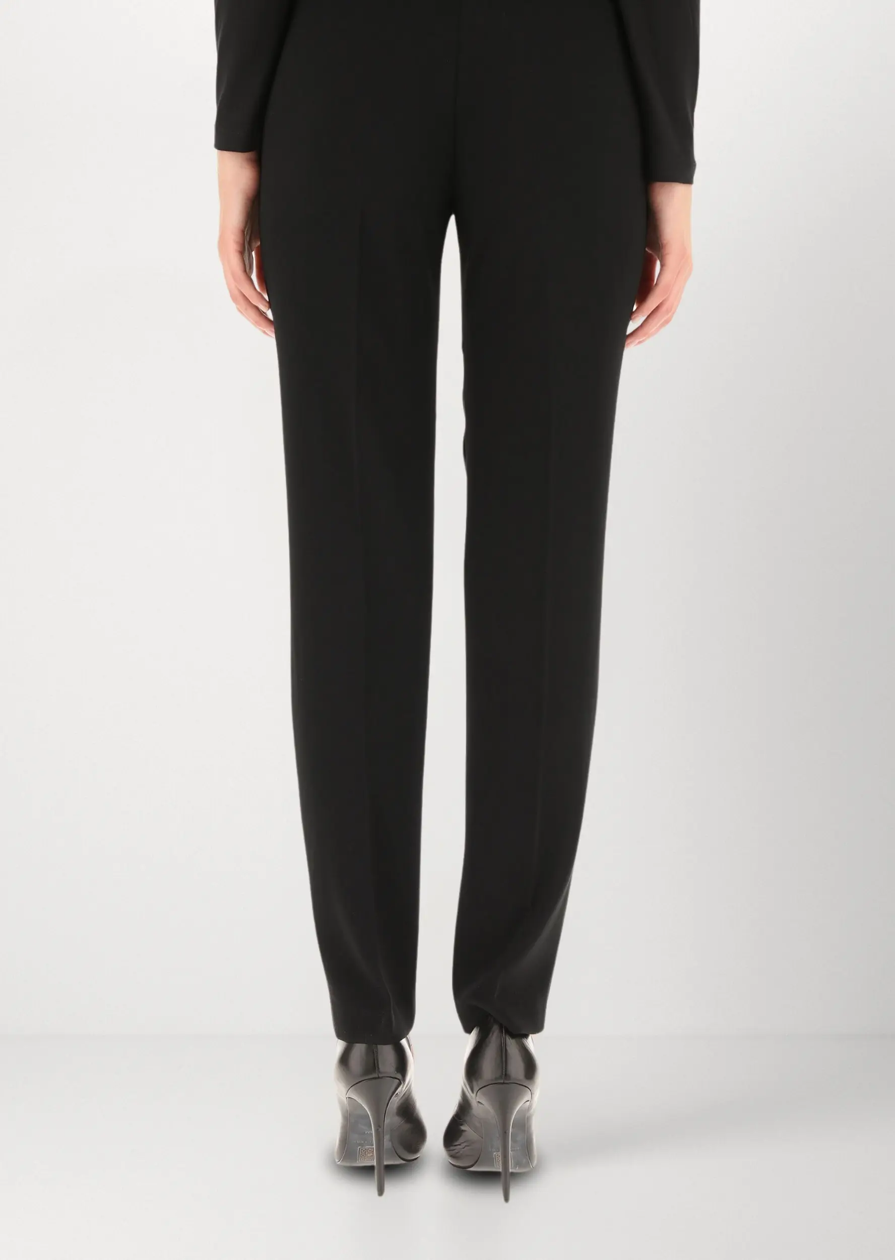 Брюки повсякденні Slim Fit Низька для жінок (465530), колір Чорний - №3