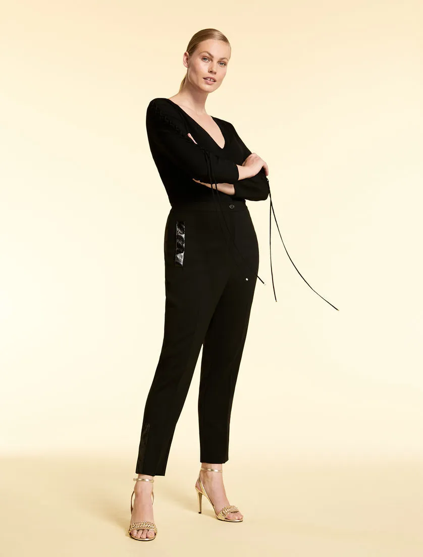 Брюки повседневные Slim Fit Высокая