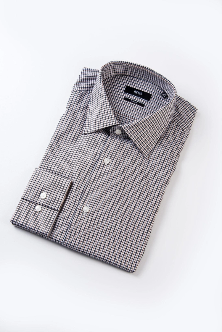 Сорочка повседневная Slim Fit для мужчин (467112), цвет Белый - №6