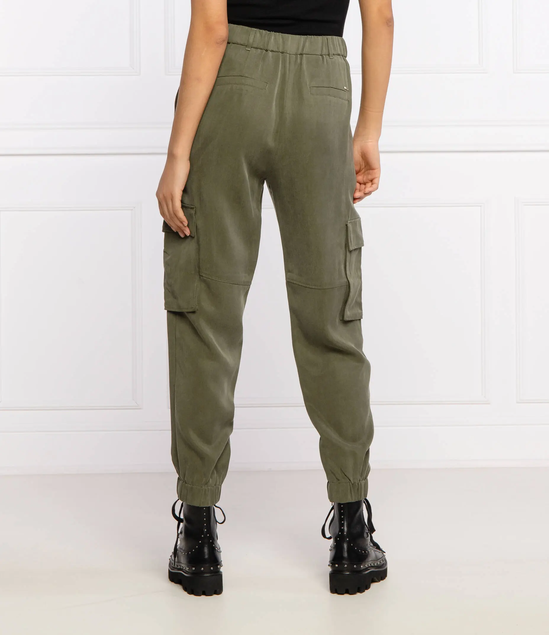 Брюки повсякденні Relaxed Fit для жінок (468177), колір Оливковий - №3