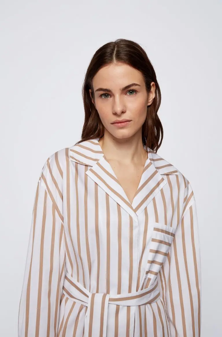 Сукні міді Relaxed Fit для жінок (468458), колір Білий - №6