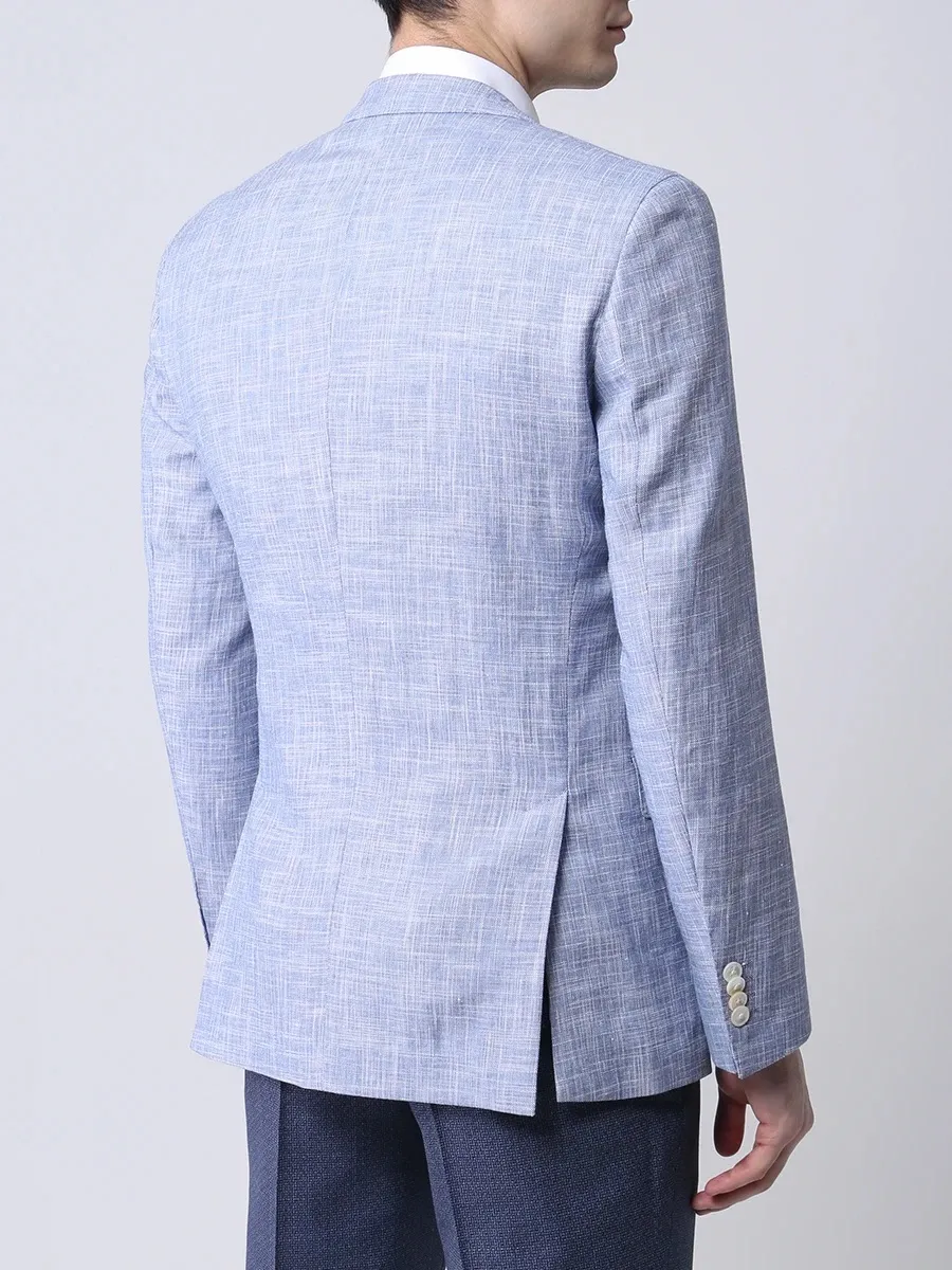 Піджак кежуал Slim Fit для чоловіків (468578), колір Синій - №3