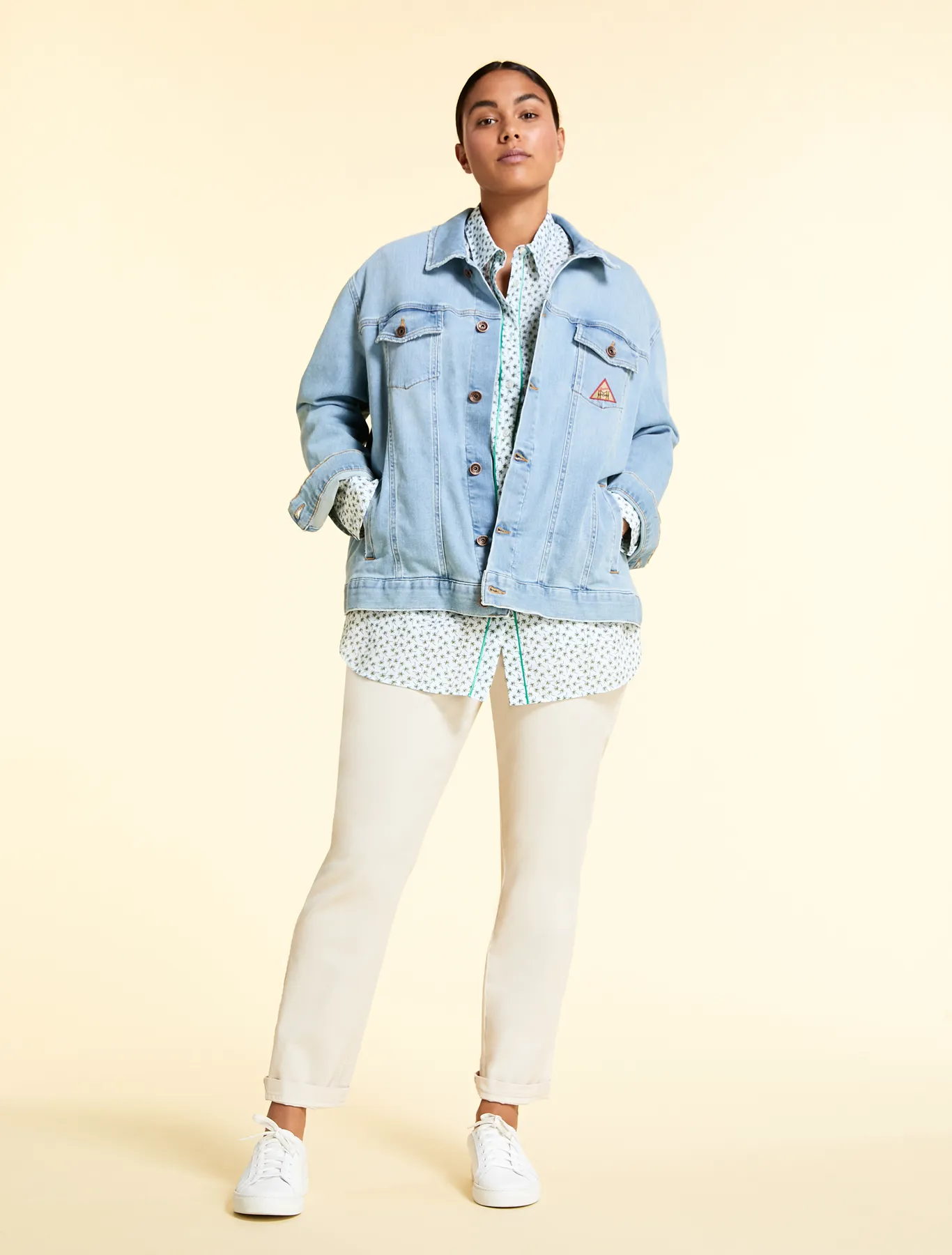 Рубашка с длинным рукавом Regular Fit для женщин (469500), цвет Зеленый - №3