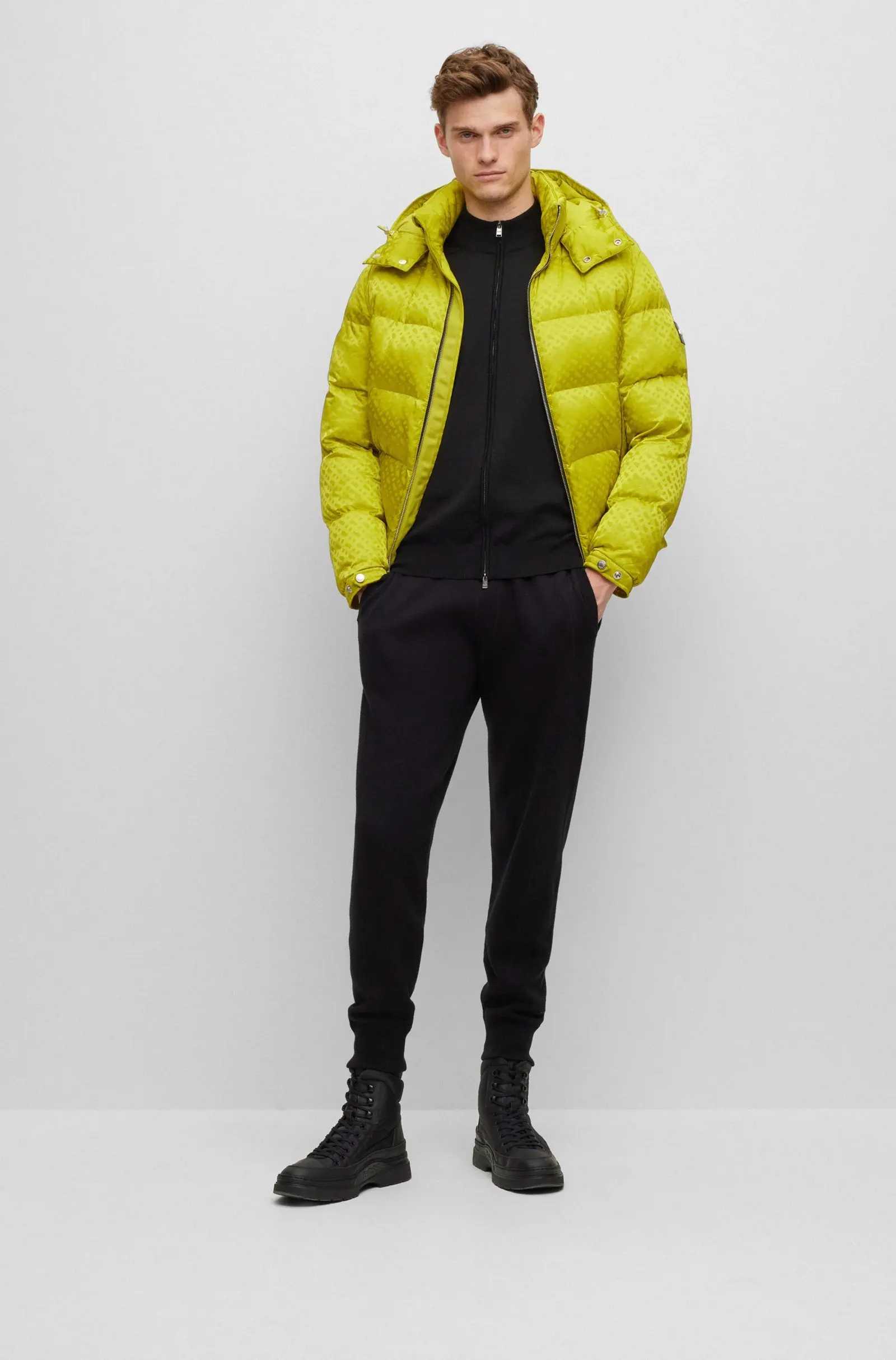 Кофта Regular Fit для чоловіків (473843), колір Чорний - №3