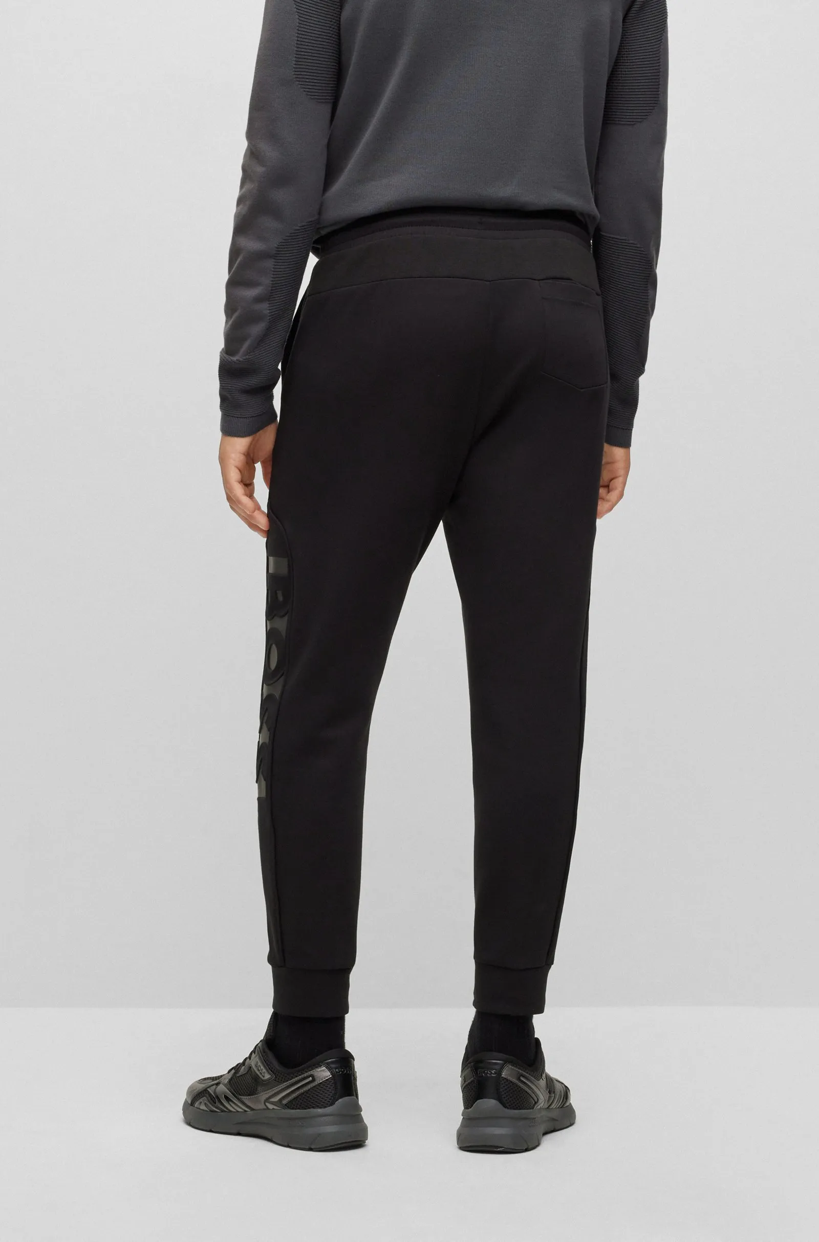 Спортивные брюки Relaxed Fit Высокая для мужчин (473880), цвет Черный - №4