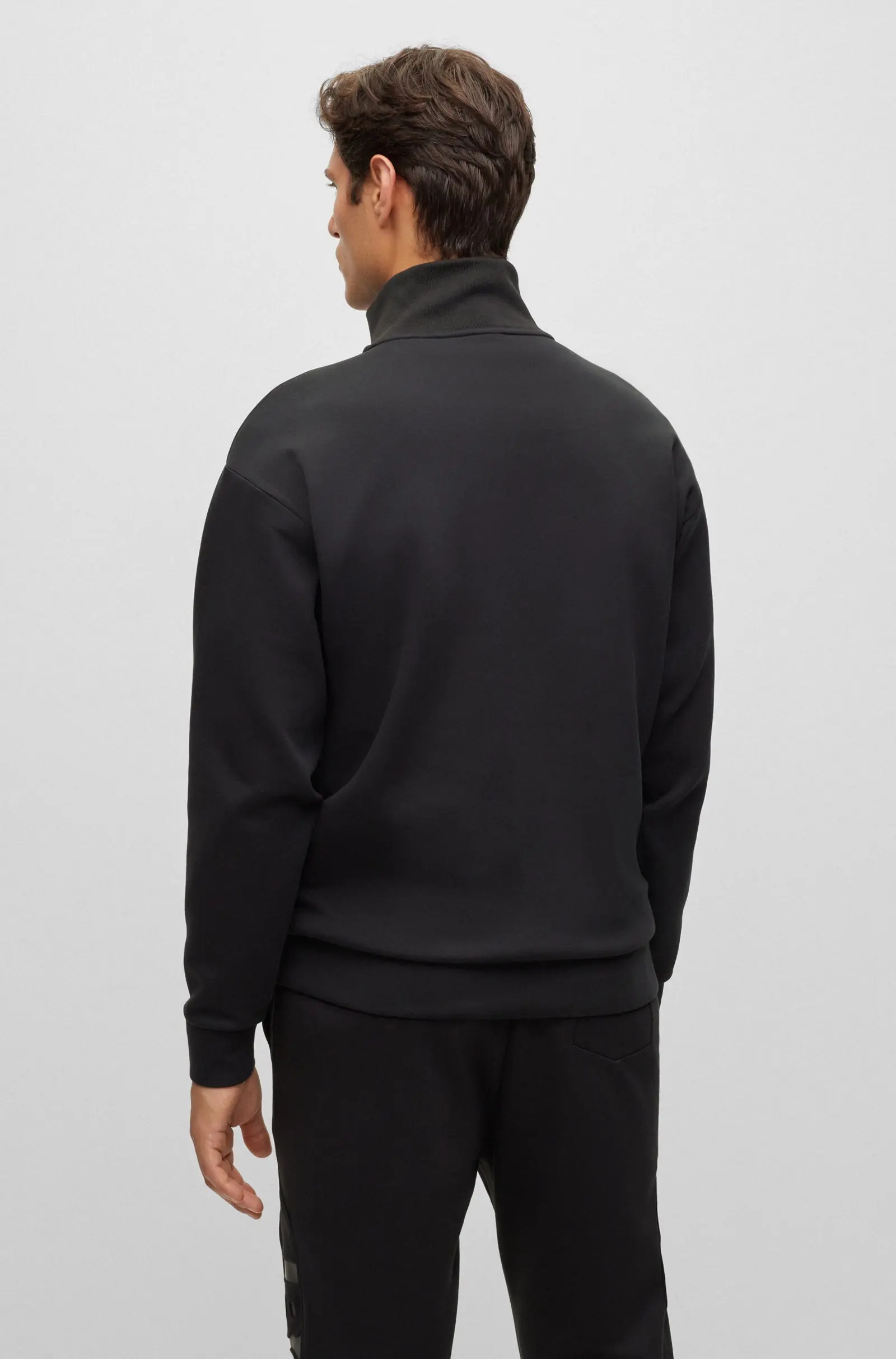 Спортивна кофта Relaxed Fit для чоловіків (473881), колір Чорний - №4