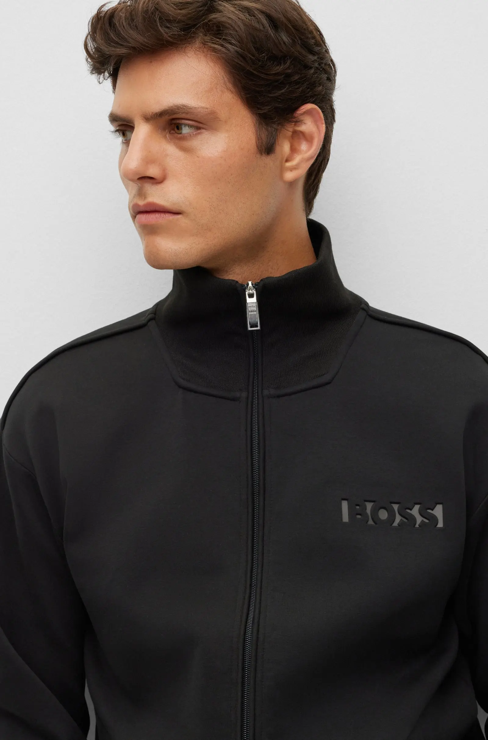 Спортивна кофта Relaxed Fit для чоловіків (473881), колір Чорний - №5